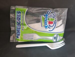 Tenedor de plástico Tornado - Imagen 2