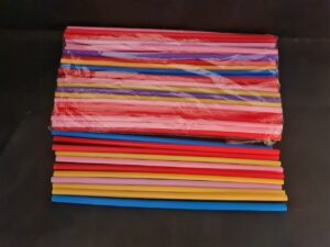 pajillas de colores